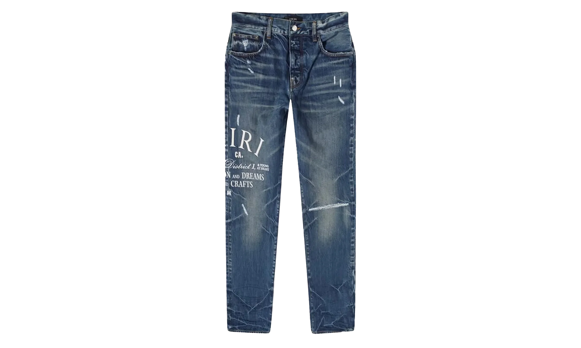 Arts District Straight Fit Jeans "River Indigo" PF23MDF023 523