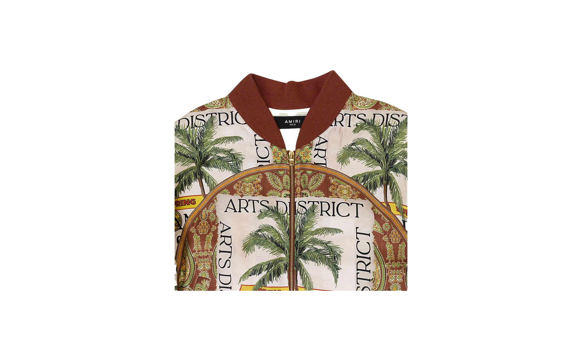 RUM LABEL BOMBER JACKET "Multi" SS22MOS013