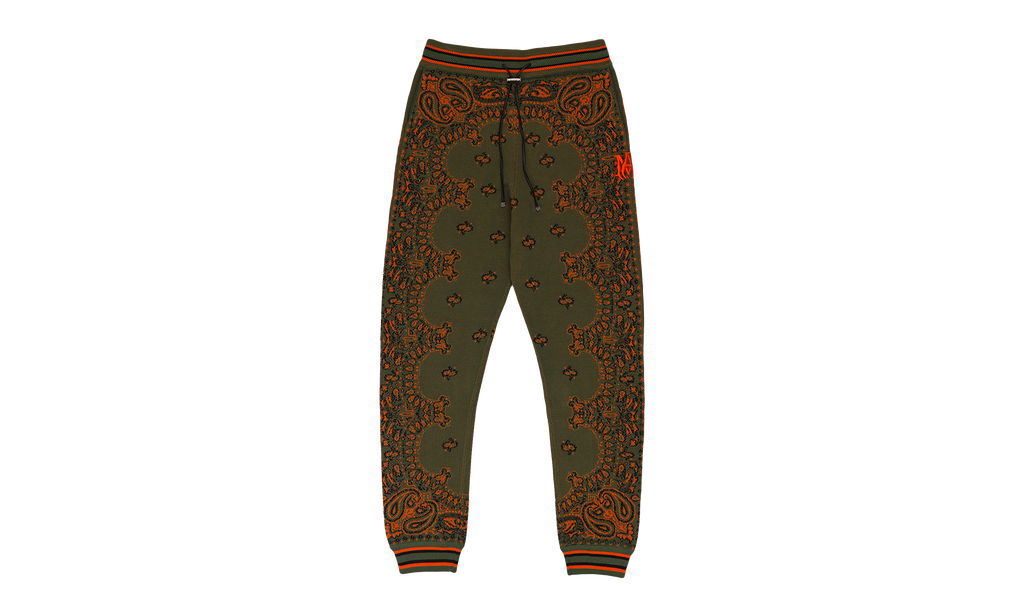 BANDANA B-BALL SWEATPANTS "GREEN" PS22MKP052 352