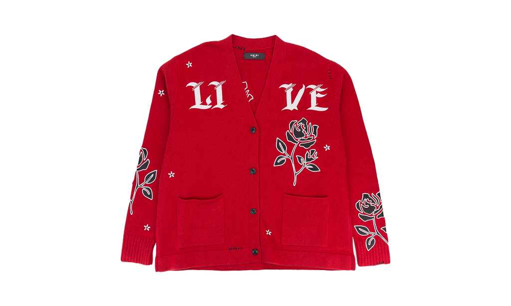 CARDIGAN "Red" WKCAR ROSRED