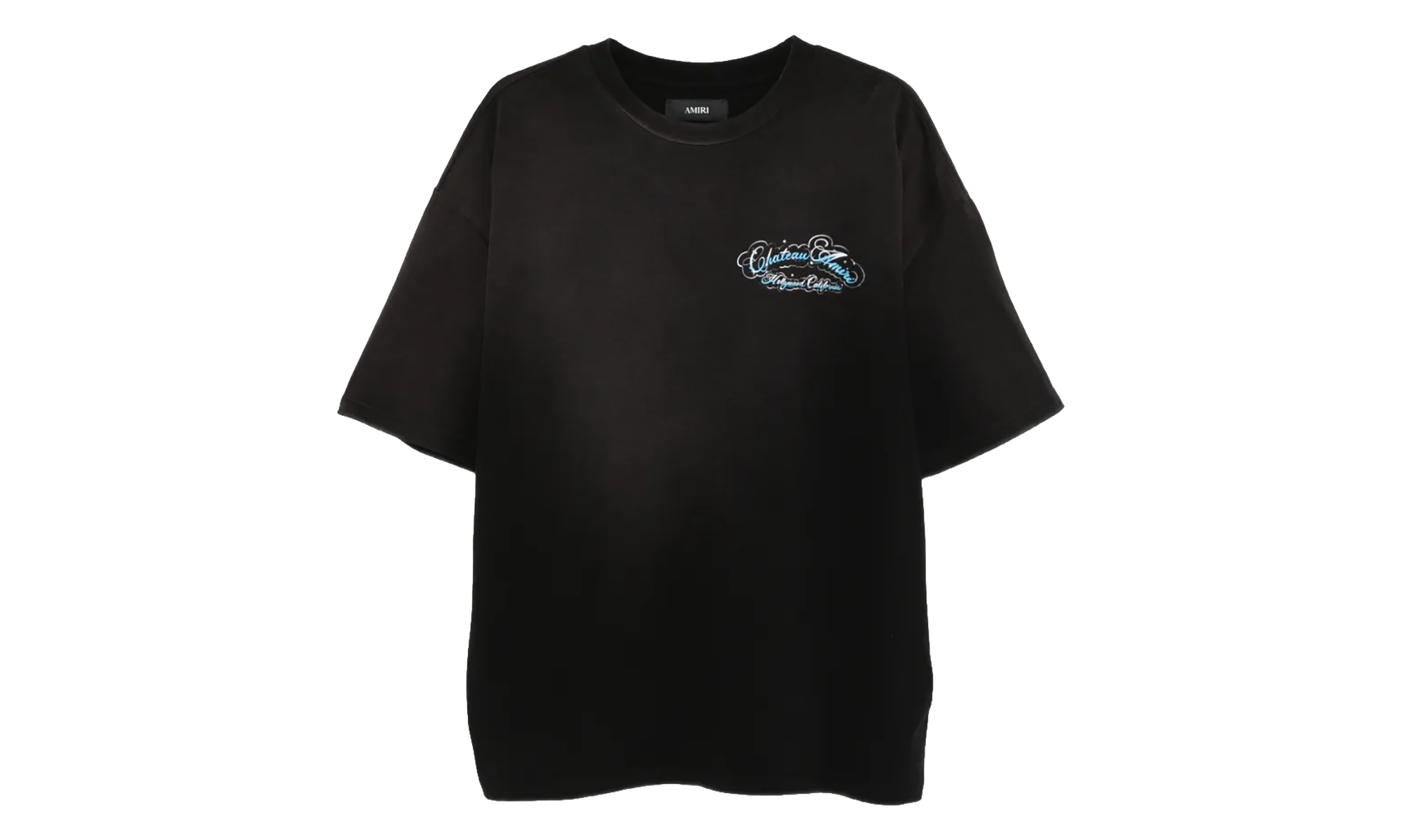 Crystal Chateau Script Oversize Tee "Black" AMTOJR1121 001