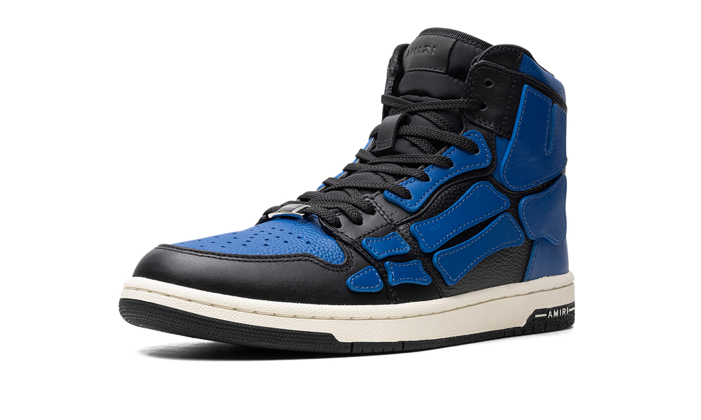 Skeleton Hi Top Sneaker "Blue"