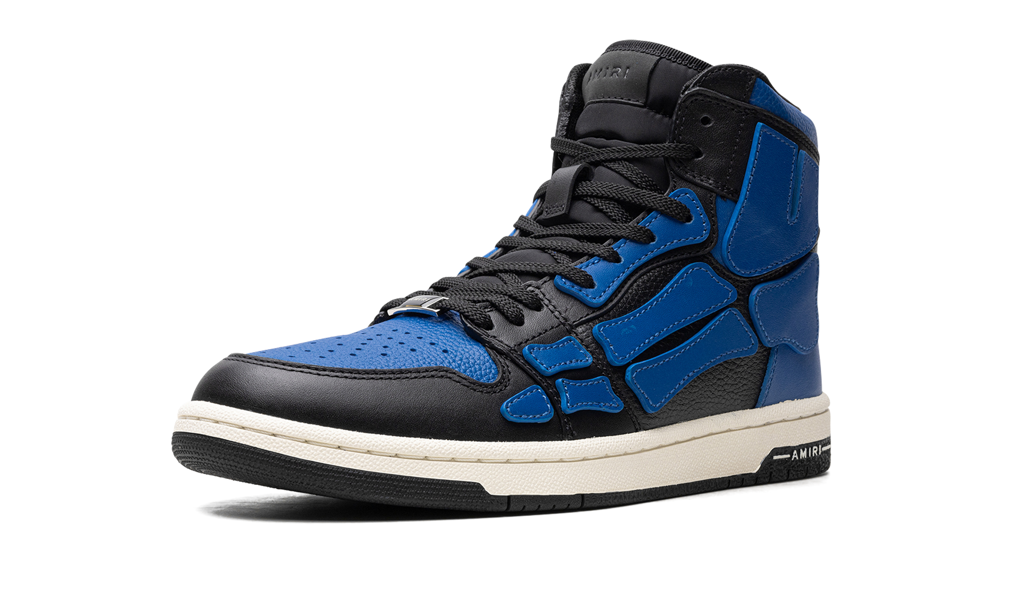 Skeleton Hi Top Sneaker "Blue"