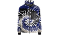 Tie Dye Fleece Zip Up Jacket "Blue" PS22MKF014495