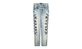 Maxfield Exclusive Leather Patch Bones Jeans "Original Indigo Black" AMELPBJOI