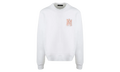 Watercolor Ma Crewneck Sweatshirt "White" SS22MJL019 105