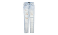 Plaid Patch Thrasher Jeans "Light Indigo" PF22MDS018 485