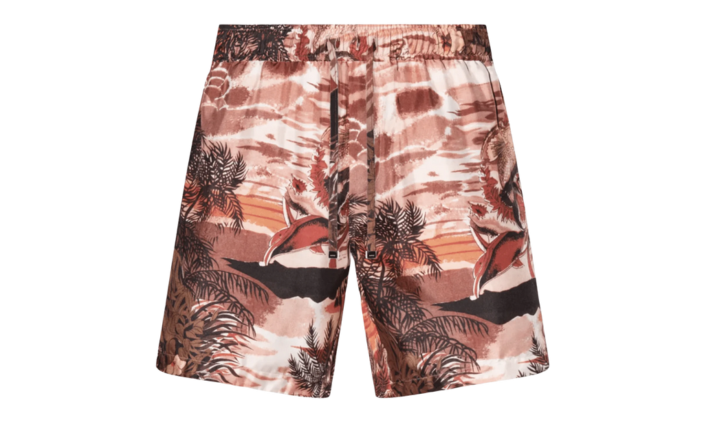 Hawaiian Silk Short "Pink" SS22MPB012 651 PINK