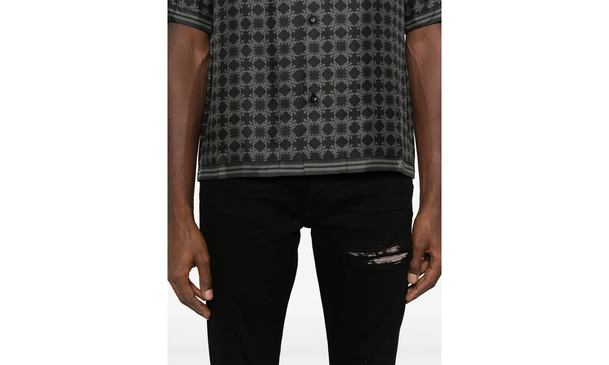MX1 Snake Patch Jeans "Black" AMDNSY1076 018
