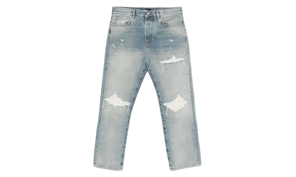 Suede Straight MX1 Jean "Antique Indigo" AMDNGH1085 406
