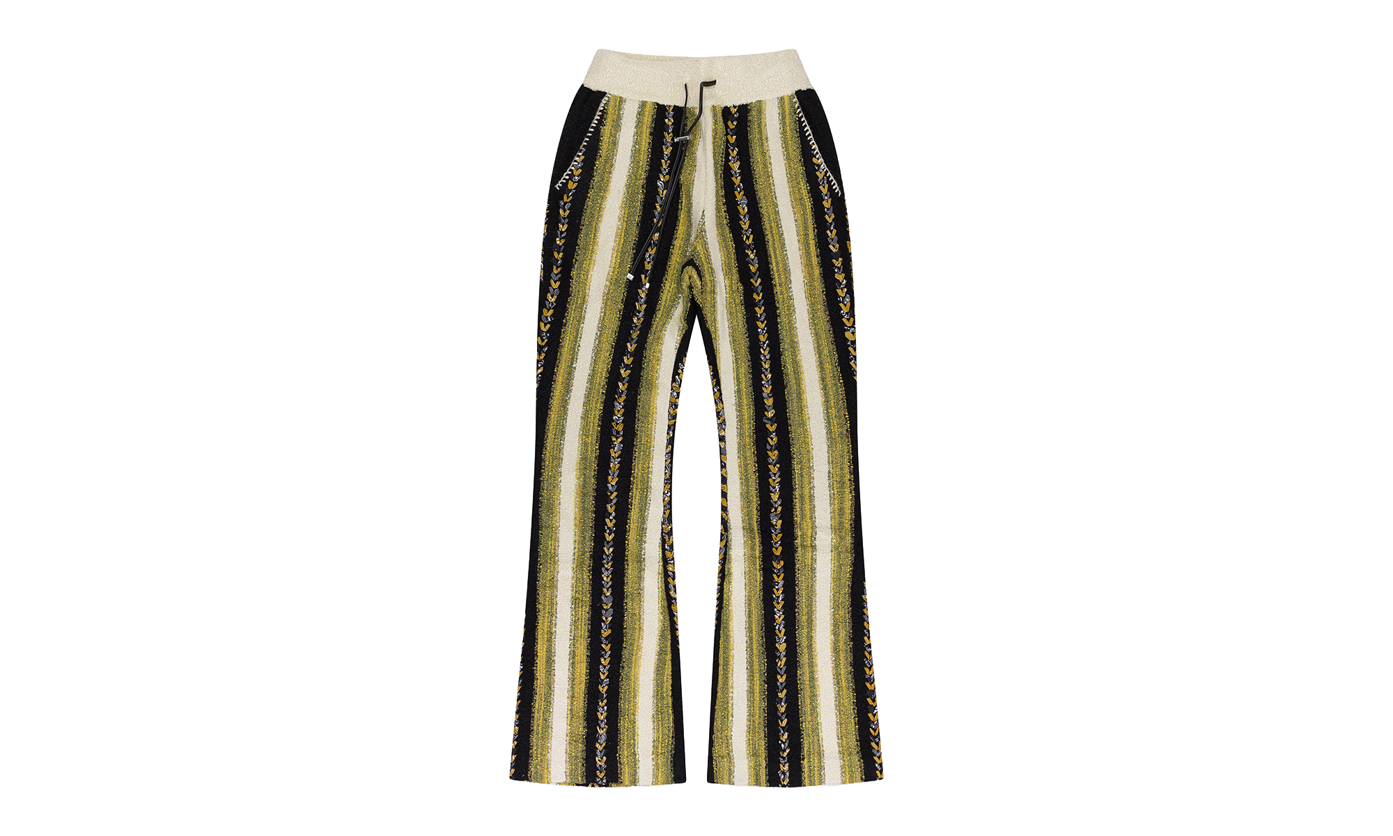 Braided Bandana Stripe Pant "Yellow" SS22MKP001_YELLOW