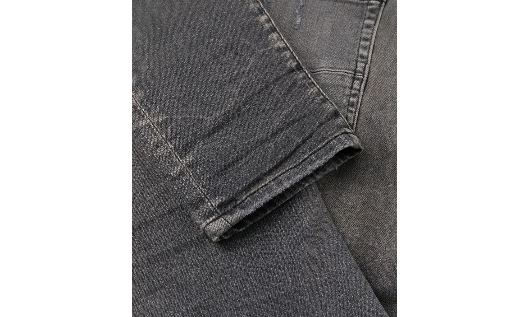 MX1 Green Ultra Suede Repair Jeans "Grey" PF22MDS004 030