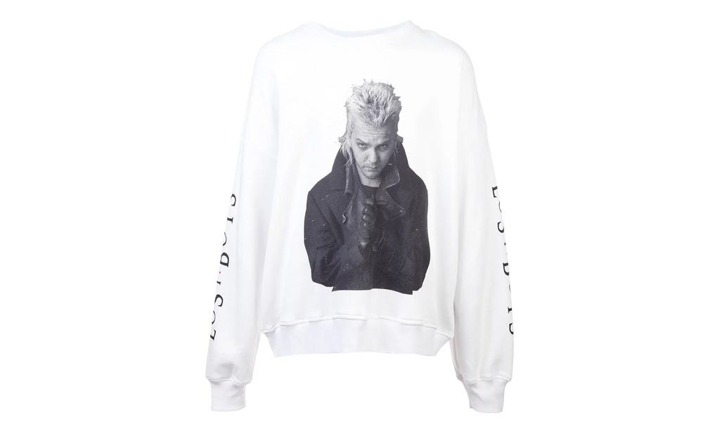 The Lost Boys Portrait Crewneck Sweatshirt "White" MKCRW LOBWHT WHIT
