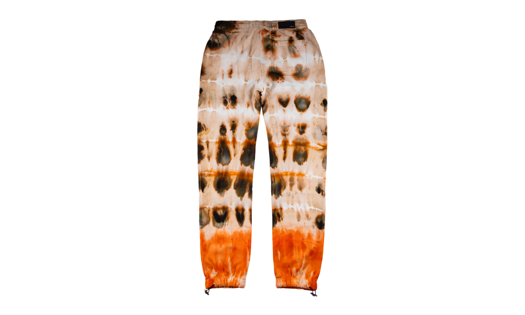 Tie Dye Sweatpants "Orange / Brown" PS22MJS010 665