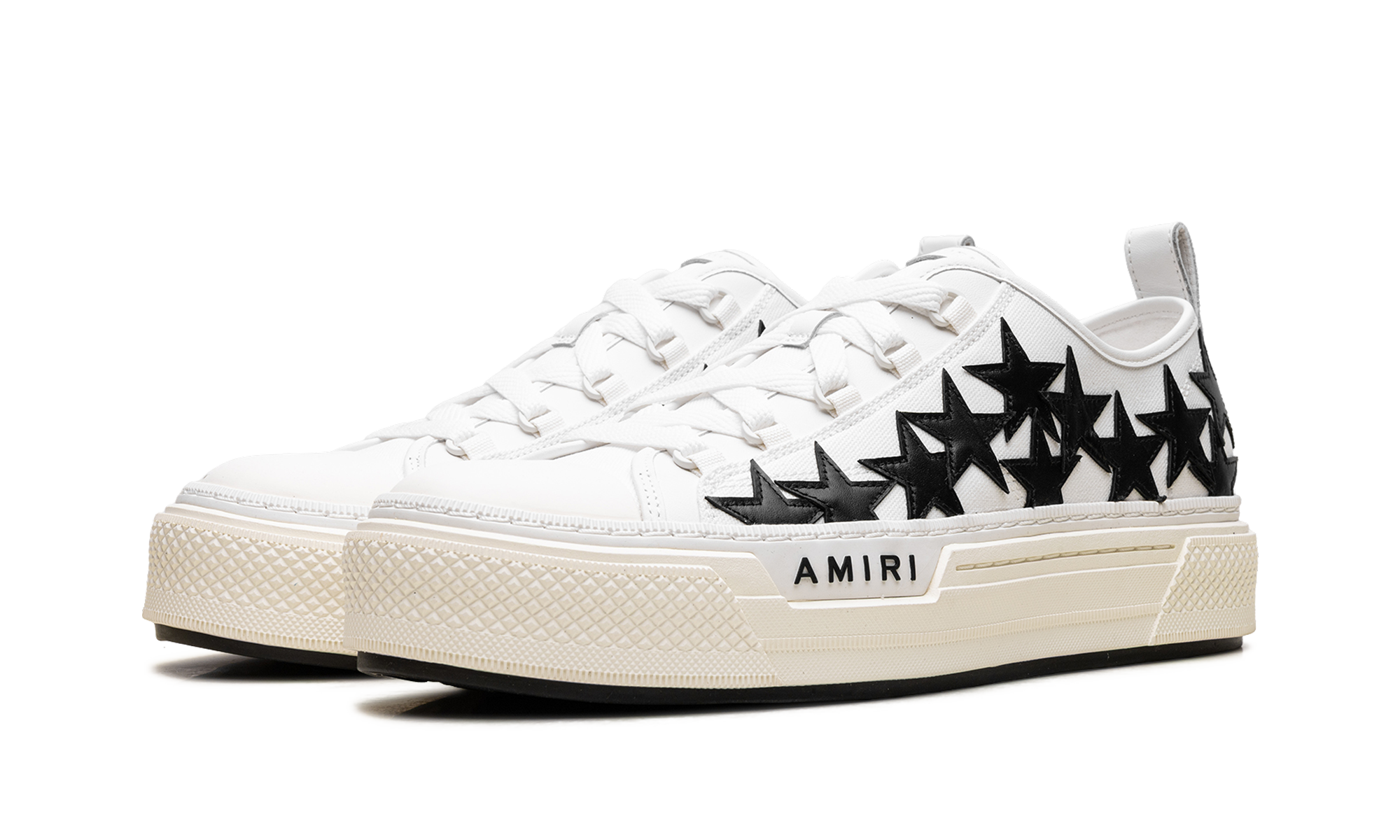 Stars Court Low "WHITE / BLACK" PXMFS004 111