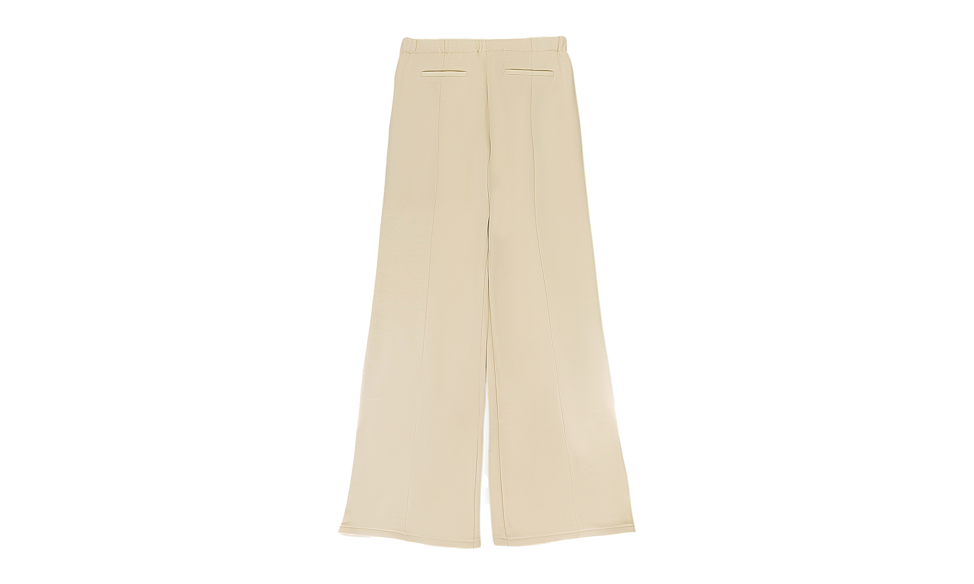 WIDE LEG SWEATPANTS "Alabaster" PS22WJP003