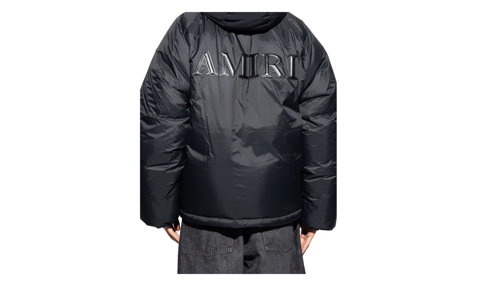 Hooded Down Jacket "Black" AMOUDO1002 001