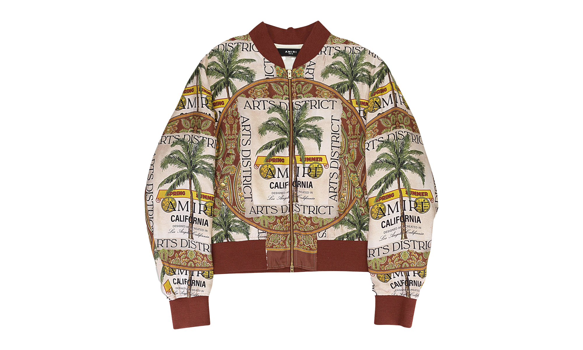 RUM LABEL BOMBER JACKET "Multi" SS22MOS013