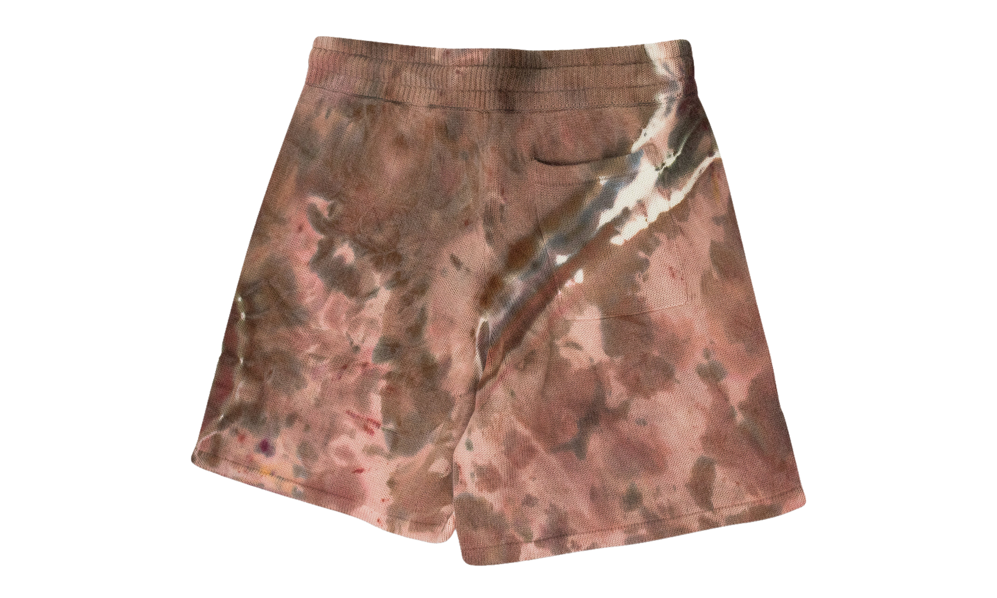 MA Tie Dye Cashmere Shorts "Clay" SS22MKB001_Clay
