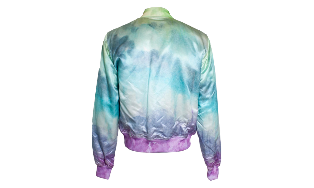Tie Dye Bomber Jacket "Multicolor" Y0M04465SE MUL