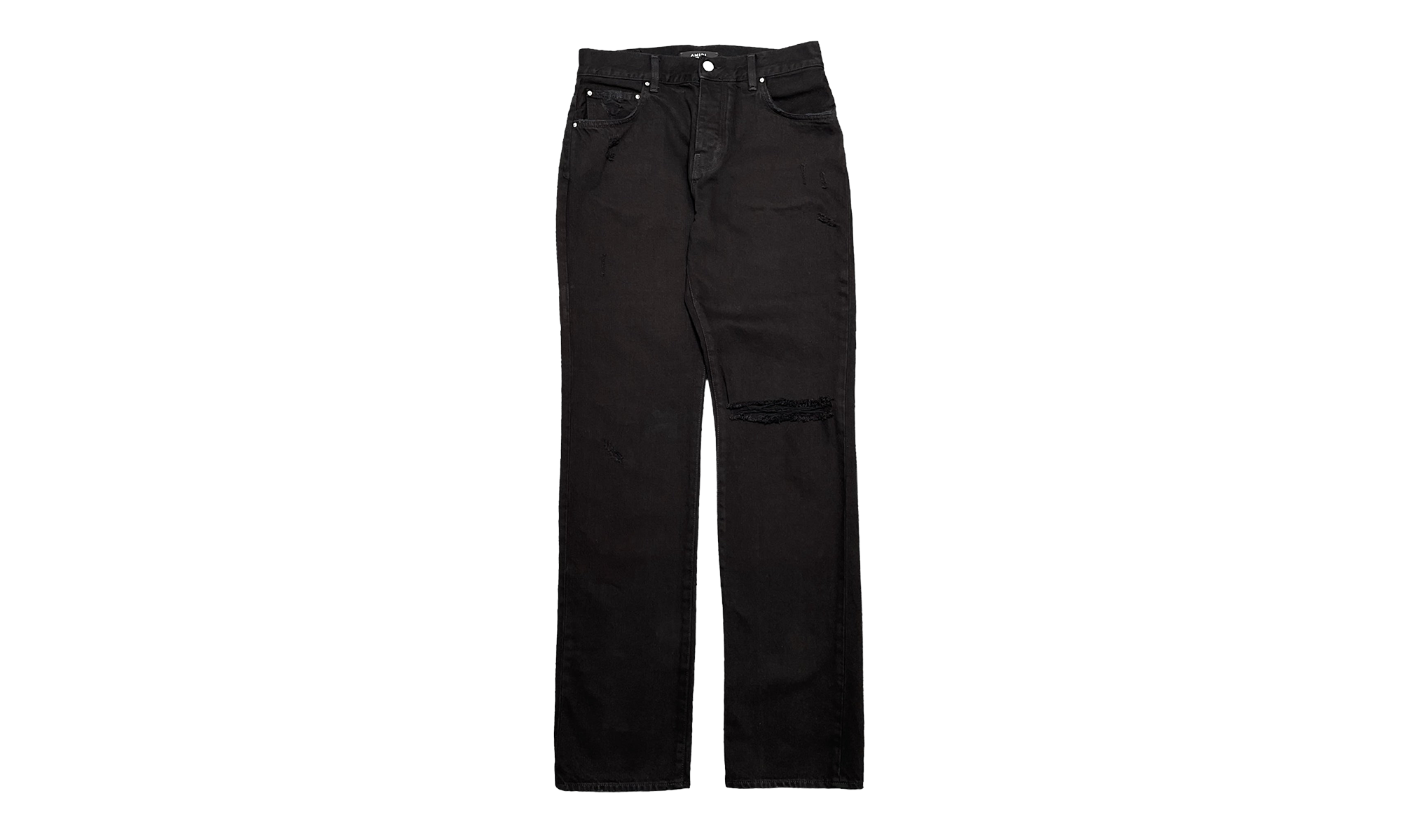 MA Bar Pocket Straight Jean "OD Black" PS23MDF008 018