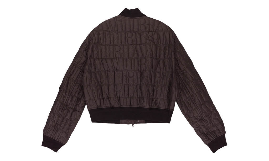 Quilted Down Bomber "Brown" PS22WOS005 BROWN