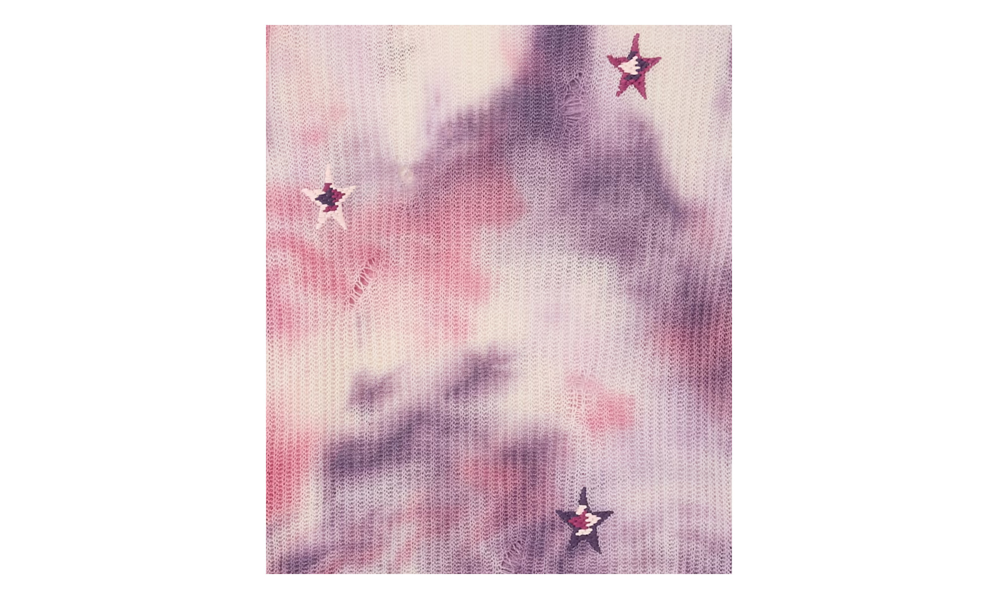 Tie Dye Stars Sweater "Multicolor" Y0W05278CC MUL
