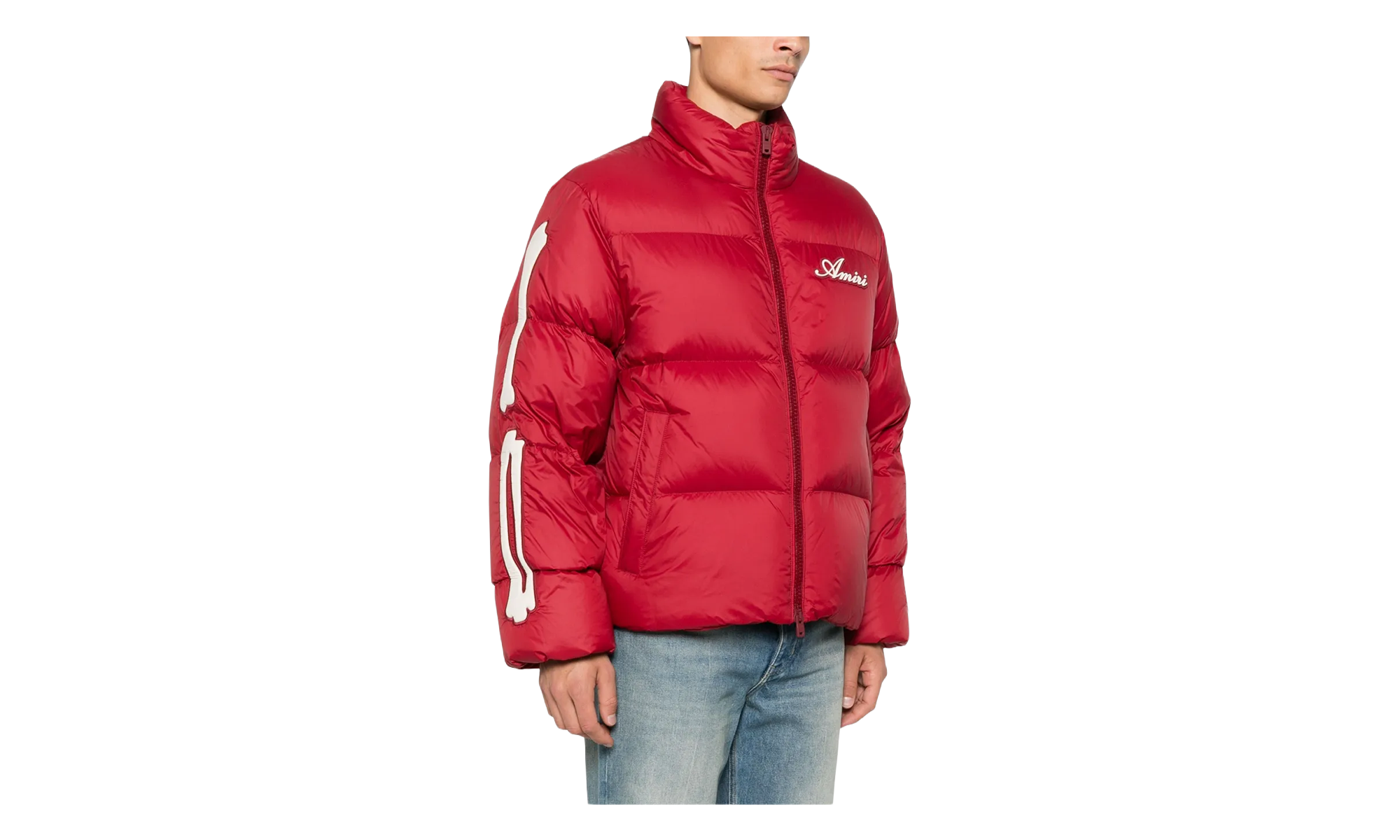 Bones Down Jacket "Deep Red" AMOUDW1008 644