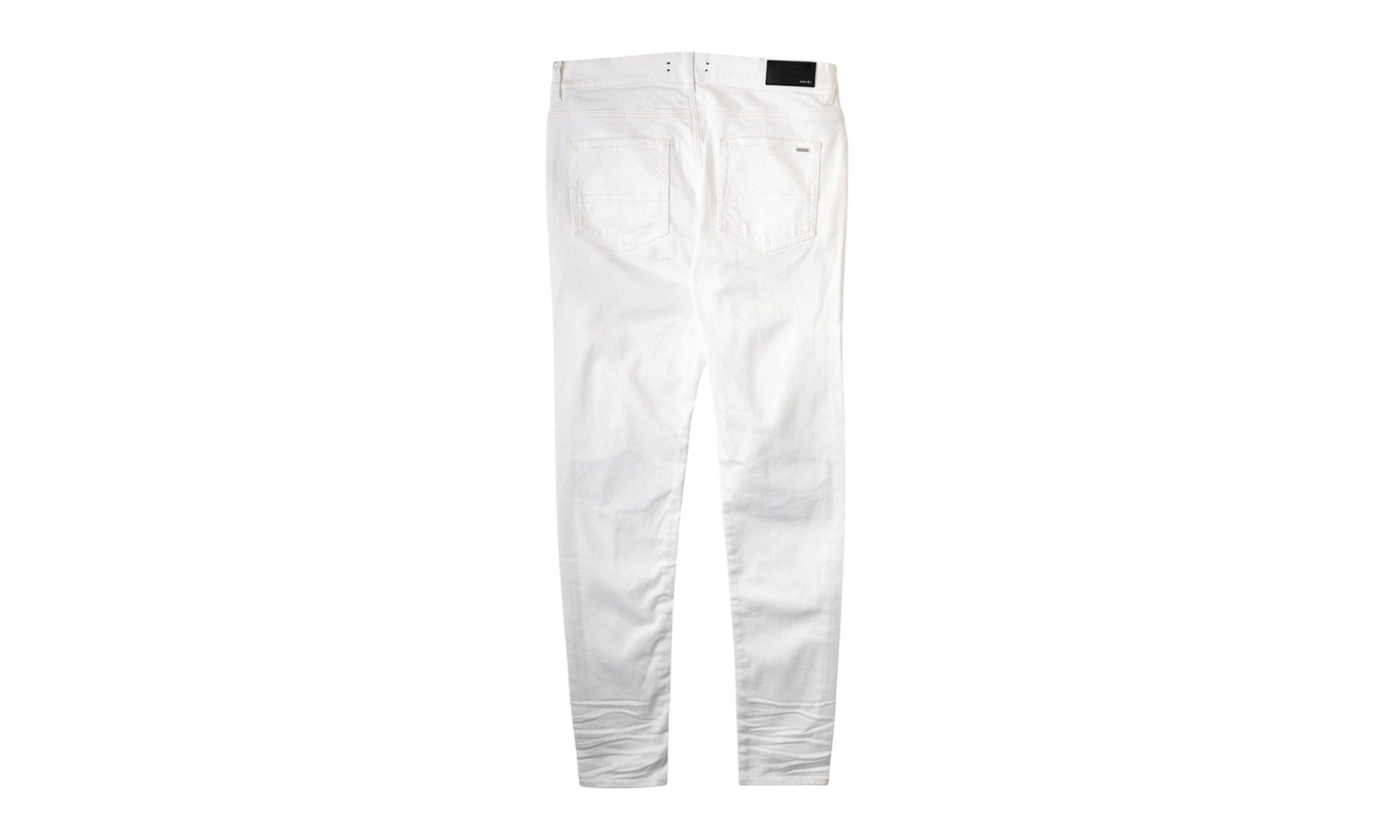 MX1 Leather Patch Jeans "White" MBMX1 LTHWHT WHITE