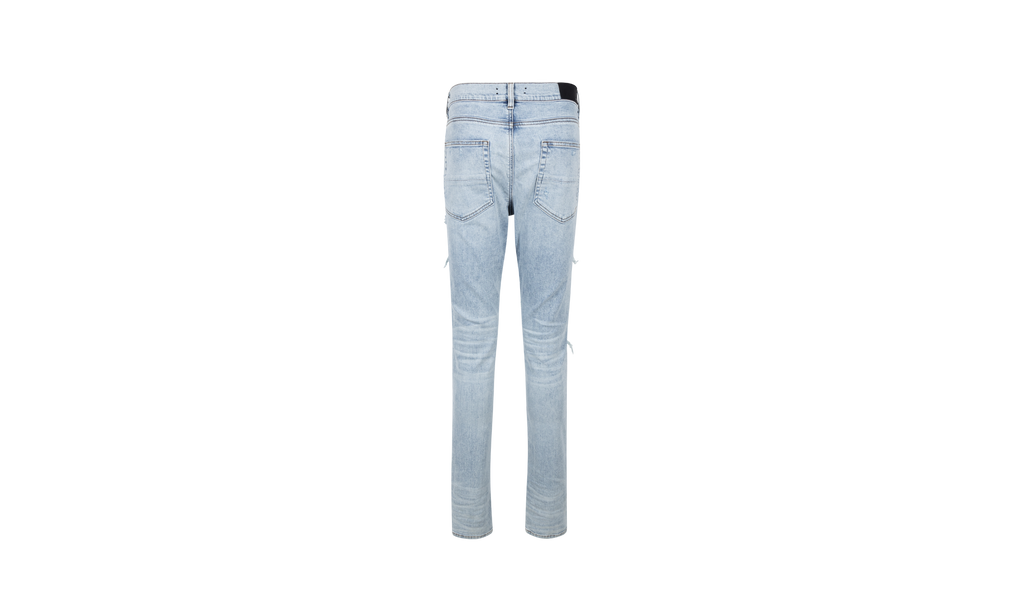 Blue Pajama Art Patch Skinny Jeans "Blue" MDS065 489R