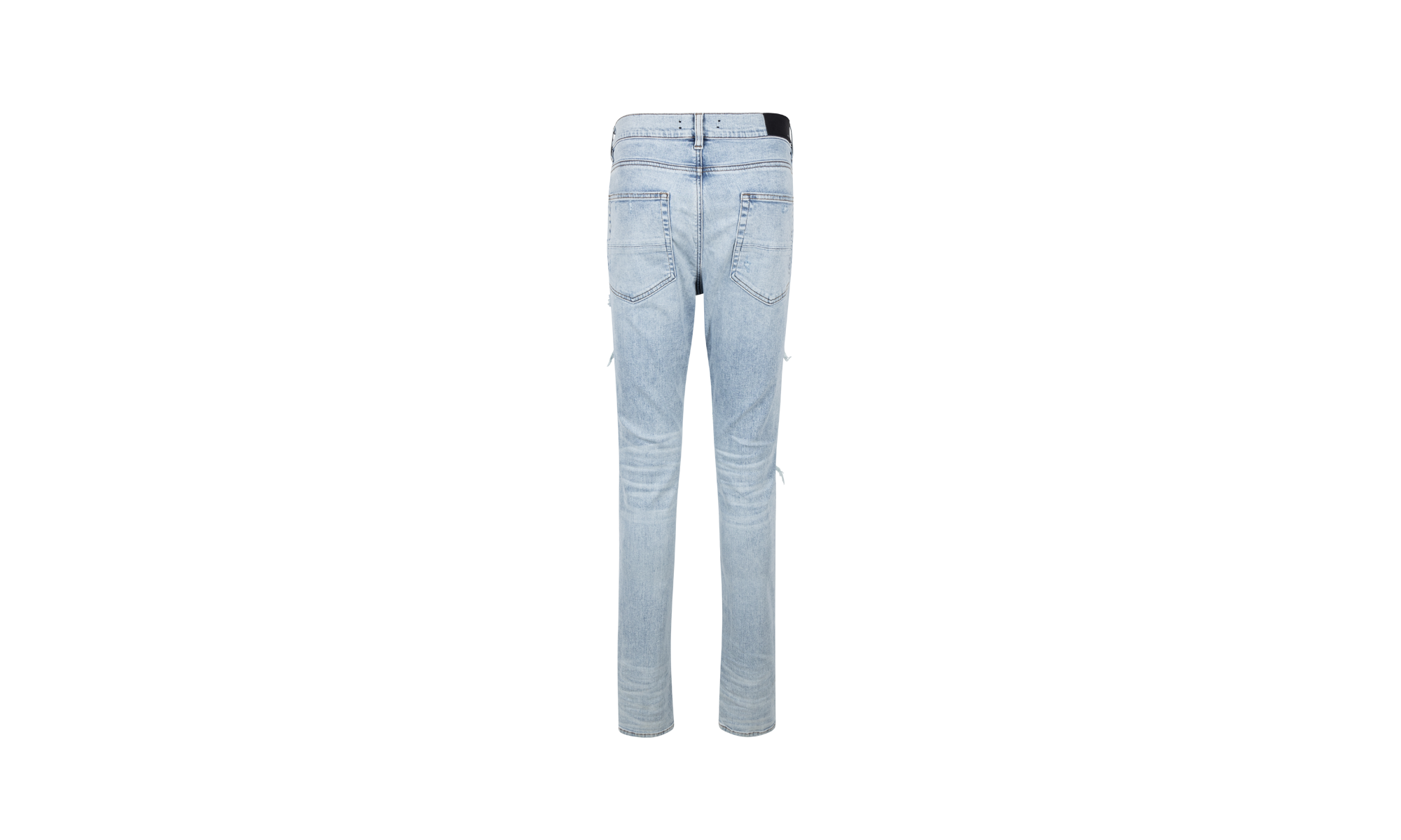 Blue Pajama Art Patch Skinny Jeans "Blue" MDS065 489R