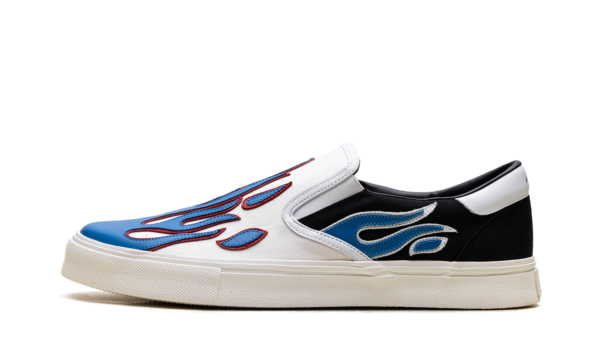 Slip On Sneakers "Flame - Black White Blue" S0F23149CL BWB