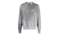 Aged Puff Logo Crewneck Sweatshirt "Grey" AW22MJL052 030
