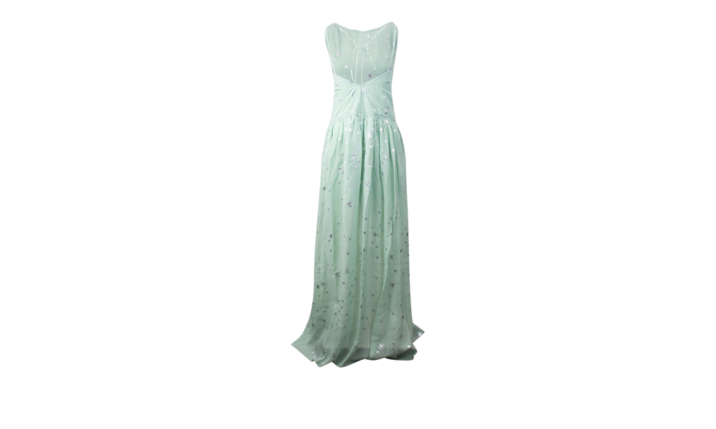 Stars Fil Coupe Halter Dress "Green" AMR-XTPS-0233
