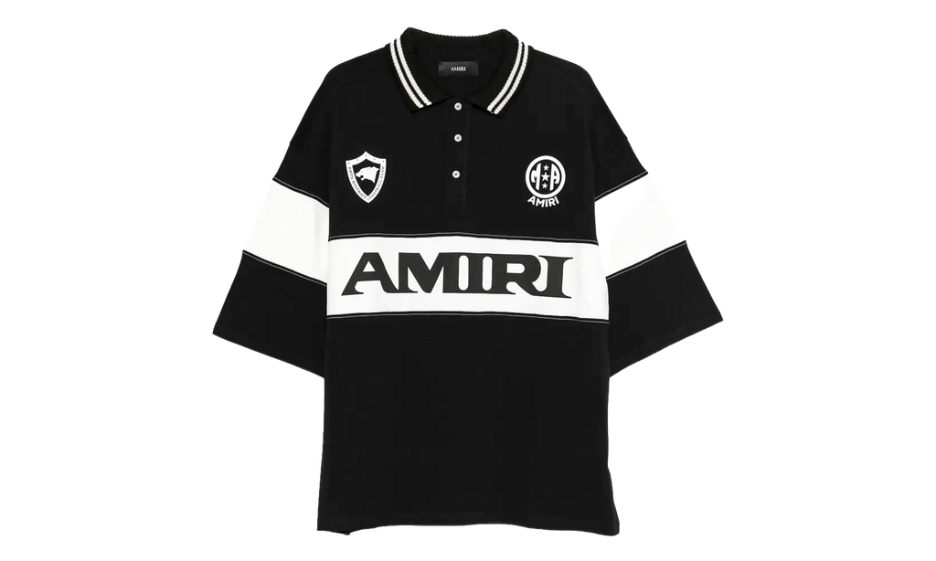 Sport Oversized Polo "Black" AMTOJR1003 001