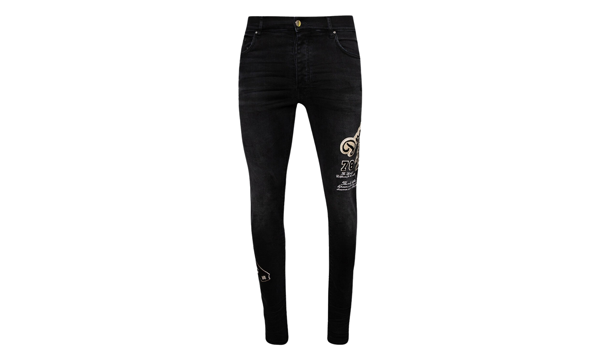 Dream Team Skinny Jeans Mens Style : Amdnsy1065 "VINTAGE BLACK" AMDNSY1065 097