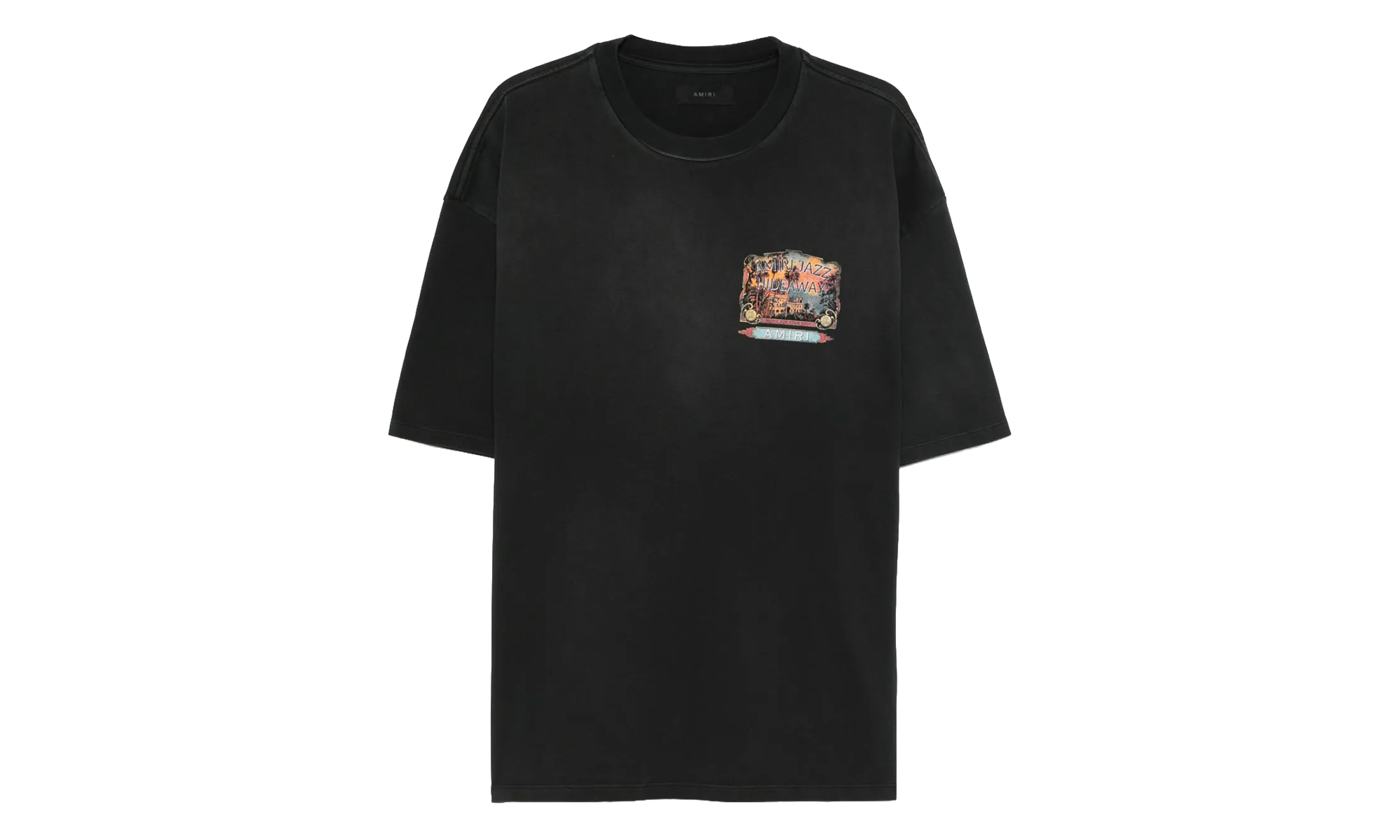 Jazz Hideaway Logo Short Sleeve T-Shirt "Black" AMJYTE1165 001 BLAC
