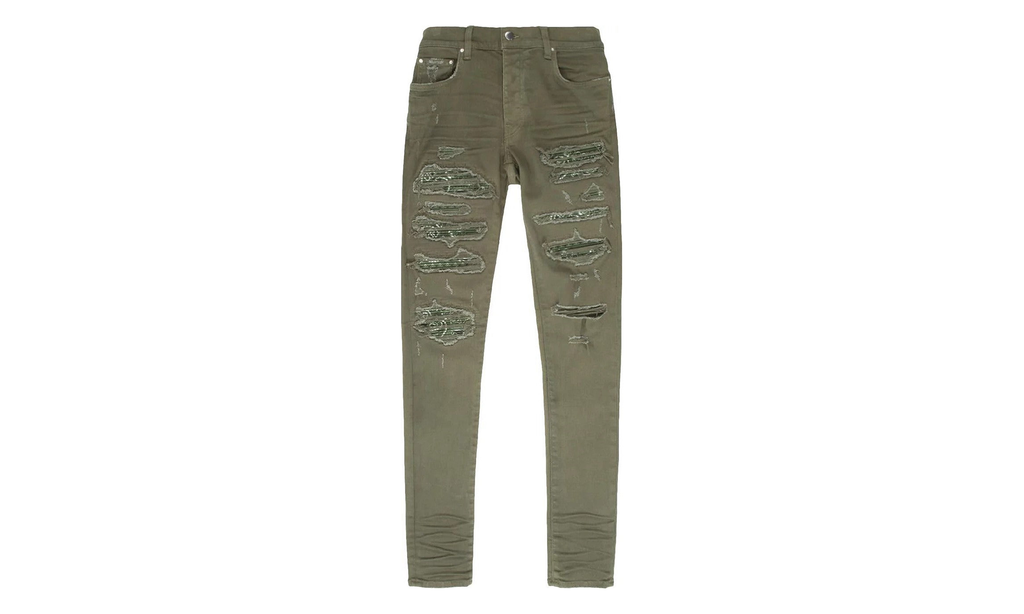 Bandana Thrasher Jean "Olive Green" PS22MDS061 351