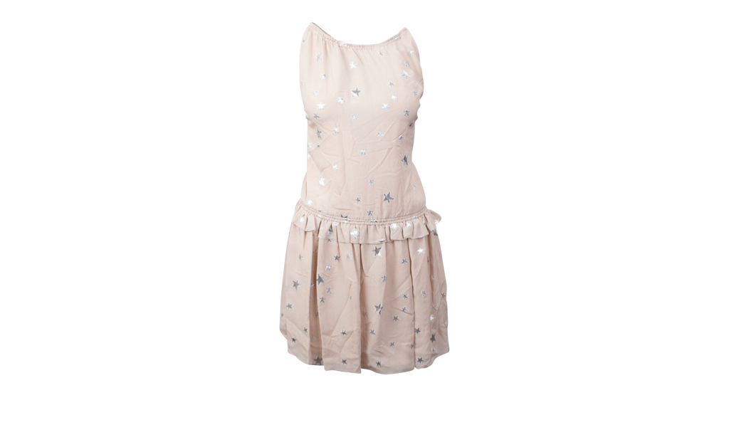 Stars Fil Coupe Halter Dress "Nude" AMR-XTPS-0234