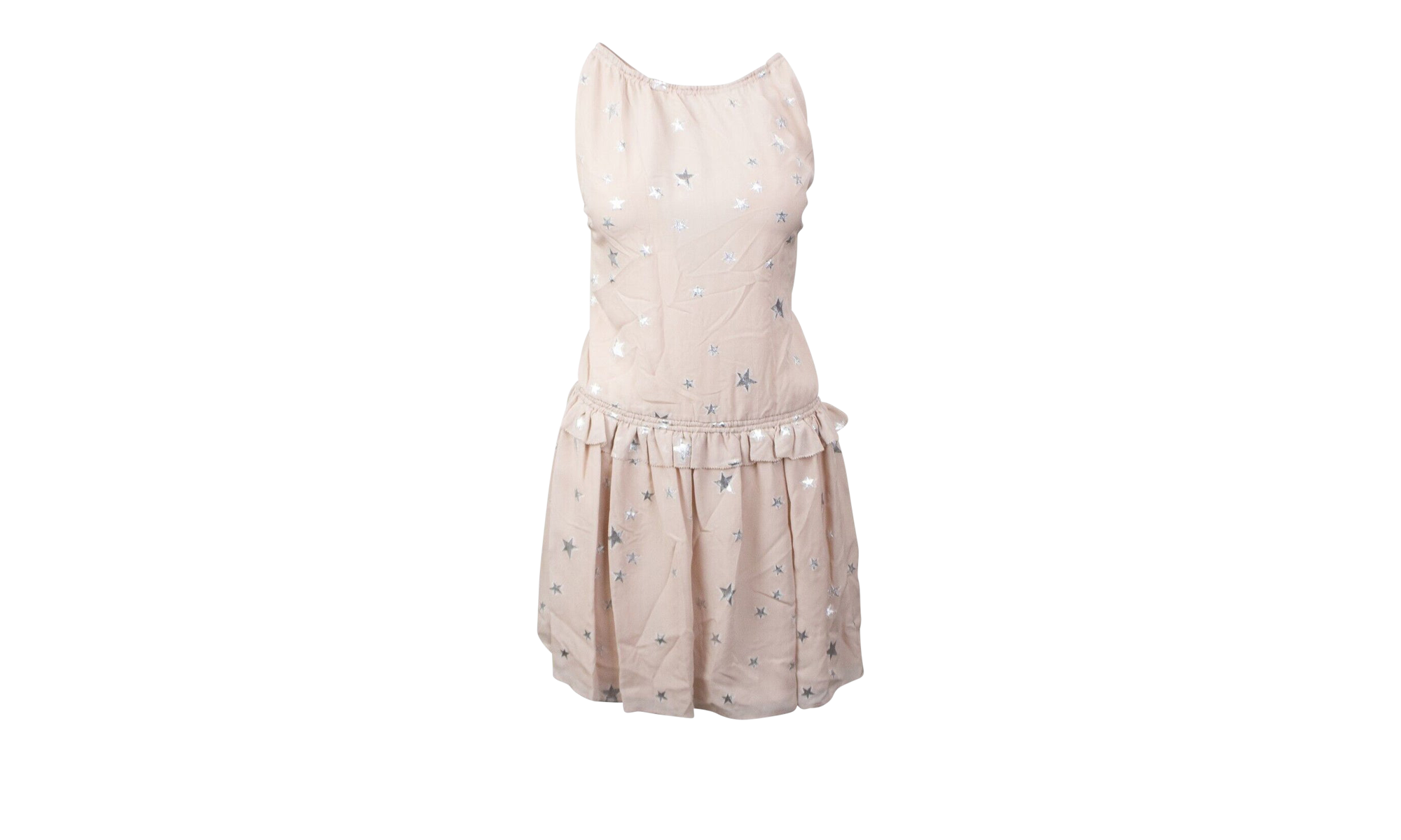 Stars Fil Coupe Halter Dress "Nude" AMR-XTPS-0234