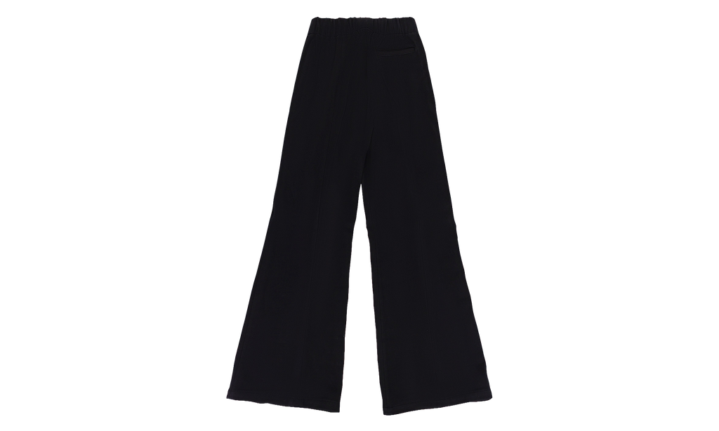 WIDE LEG SWEATPANTS "Black" WLSB001