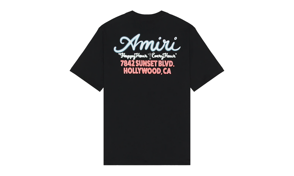 Neon Lights Oversized Tee "Black" AMJYTE1244