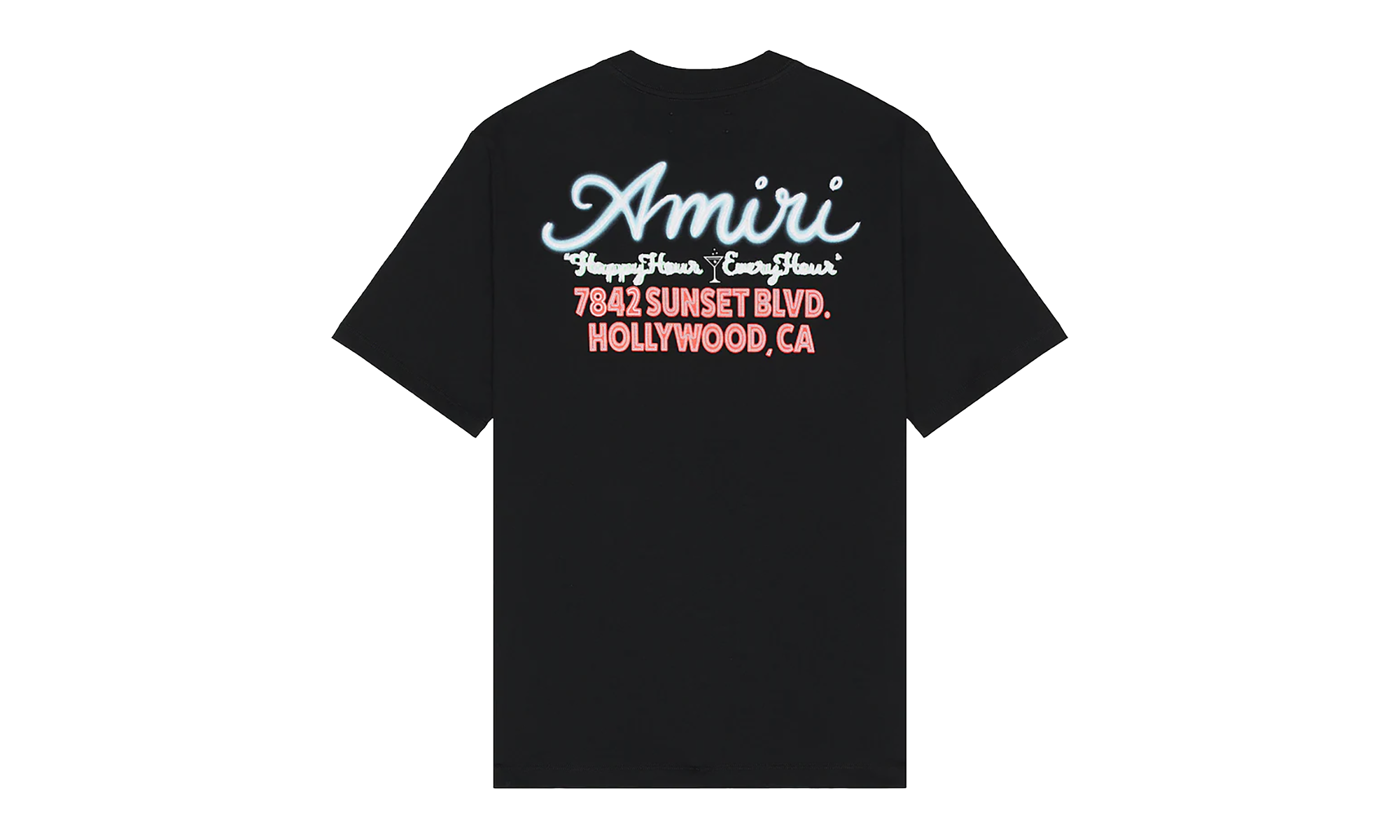 Neon Lights Oversized Tee "Black" AMJYTE1244