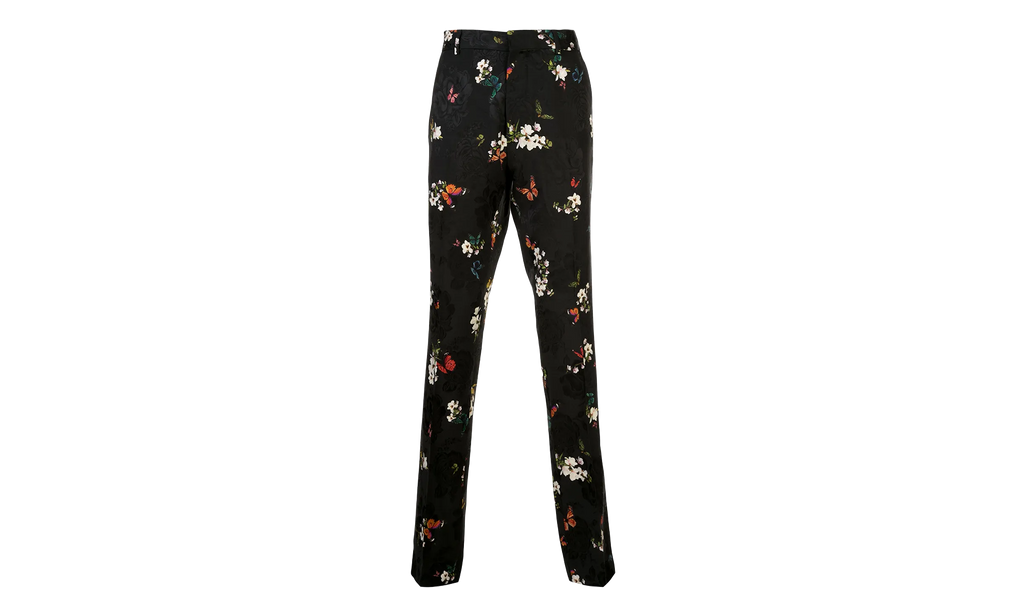 Butterfly Jacquard Pants "Black" Y0M09166JA BLK