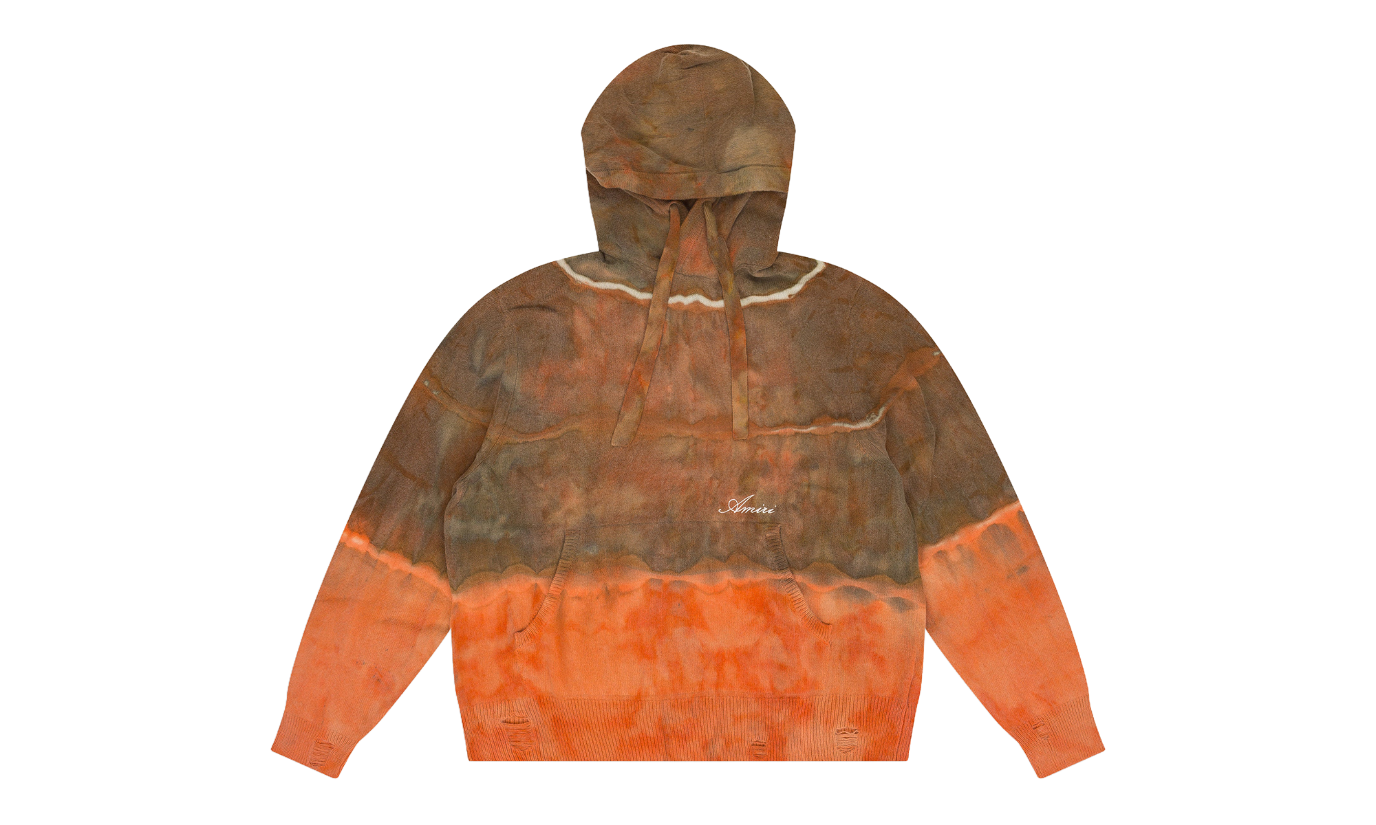 Tie Dye Hoodie "Orange" PS22MKF047_ORANGE