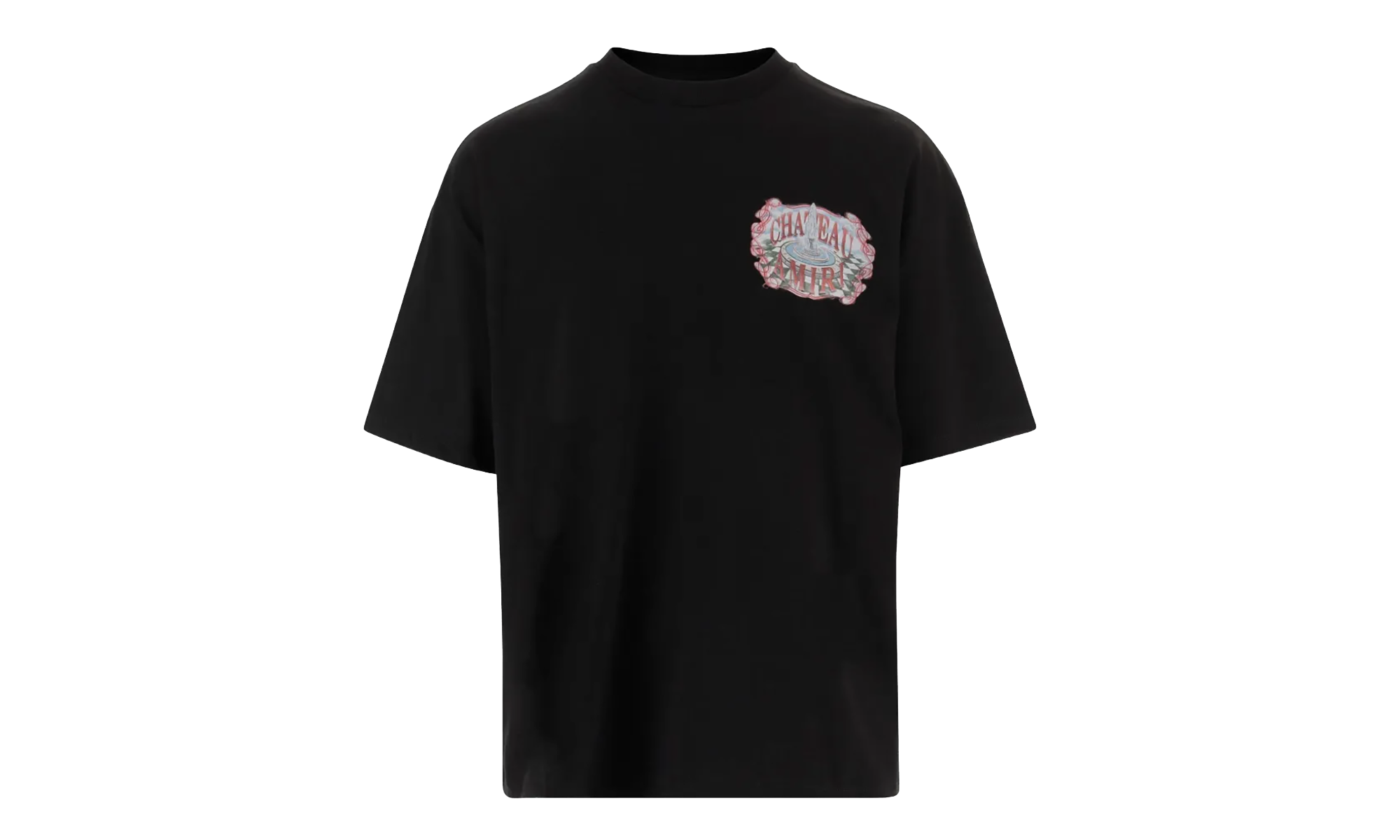 Chateau Sketch Oversize Tee "Black" AMTOJR1123 001