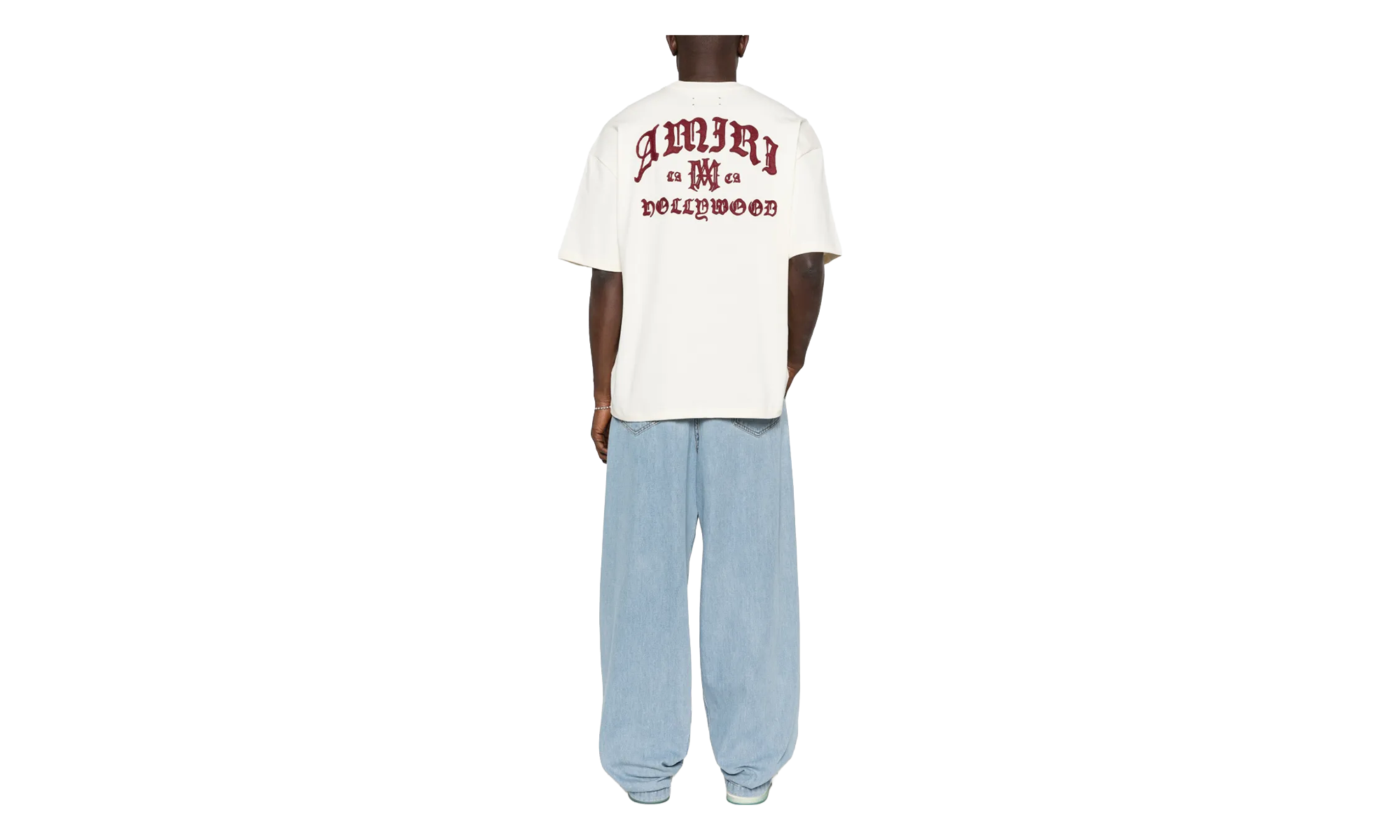 Hollywood Oversize Tee "Ivory" AMTOJR1056 127