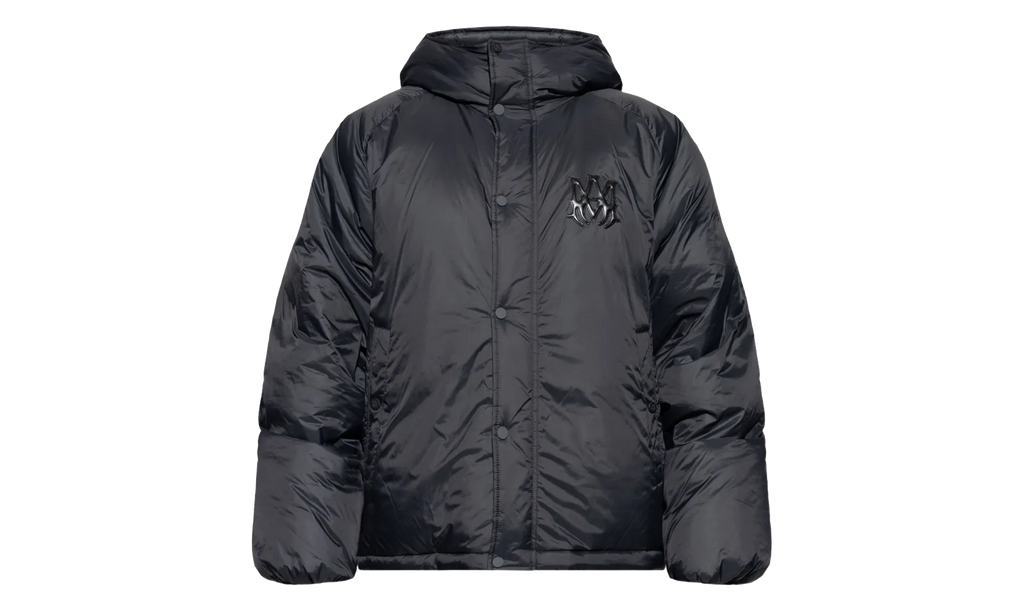 Hooded Down Jacket "Black" AMOUDO1002 001
