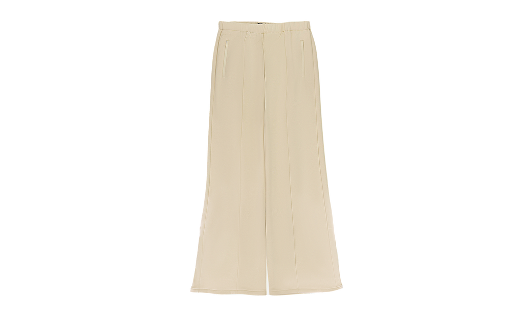 WIDE LEG SWEATPANTS "Alabaster" PS22WJP003