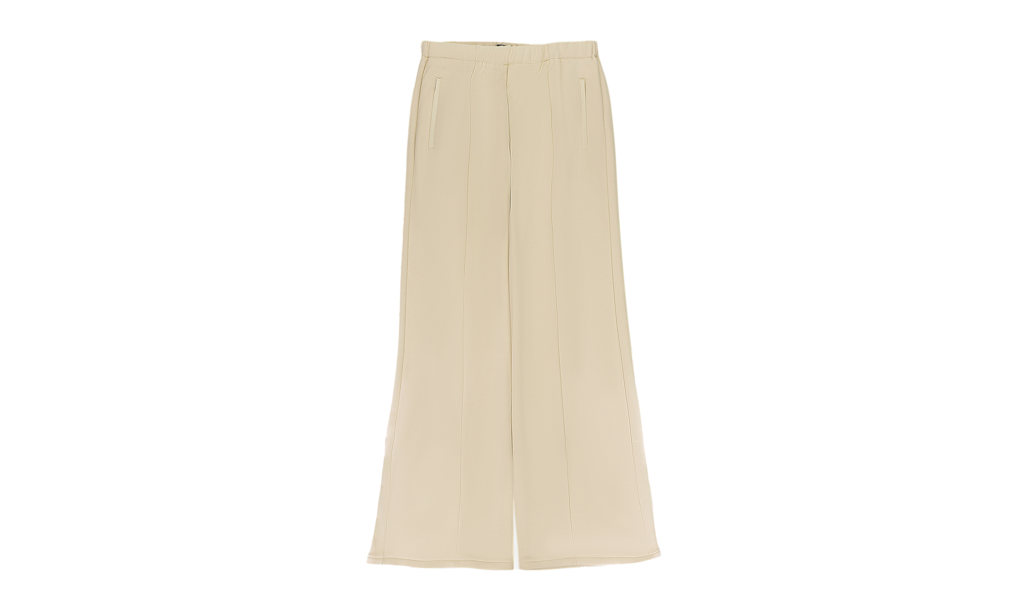 WIDE LEG SWEATPANTS "Alabaster" PS22WJP003